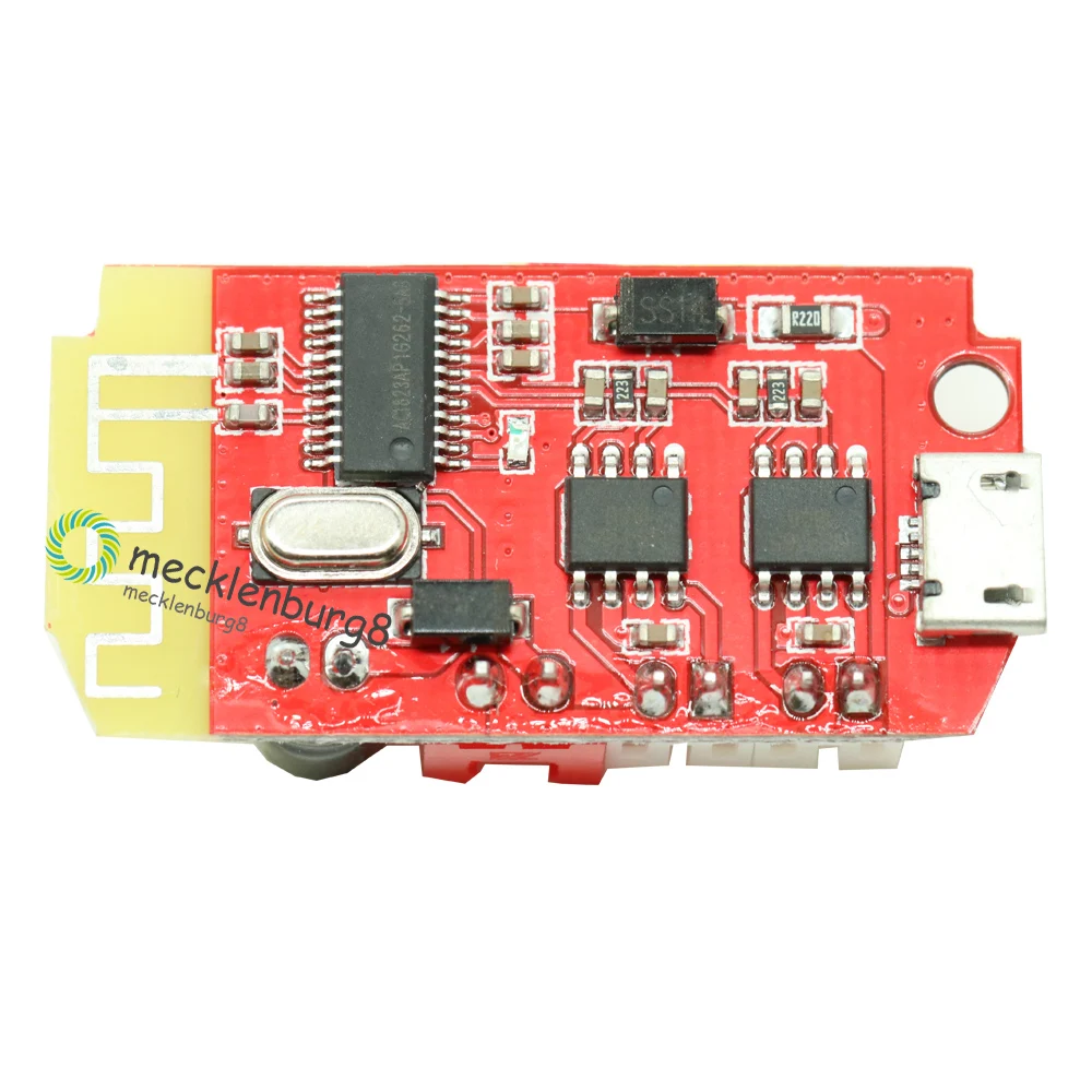 Плата цифрового усилителя звука DC 3 7 в 5 В Вт двойная плата DIY Bluetooth динамик