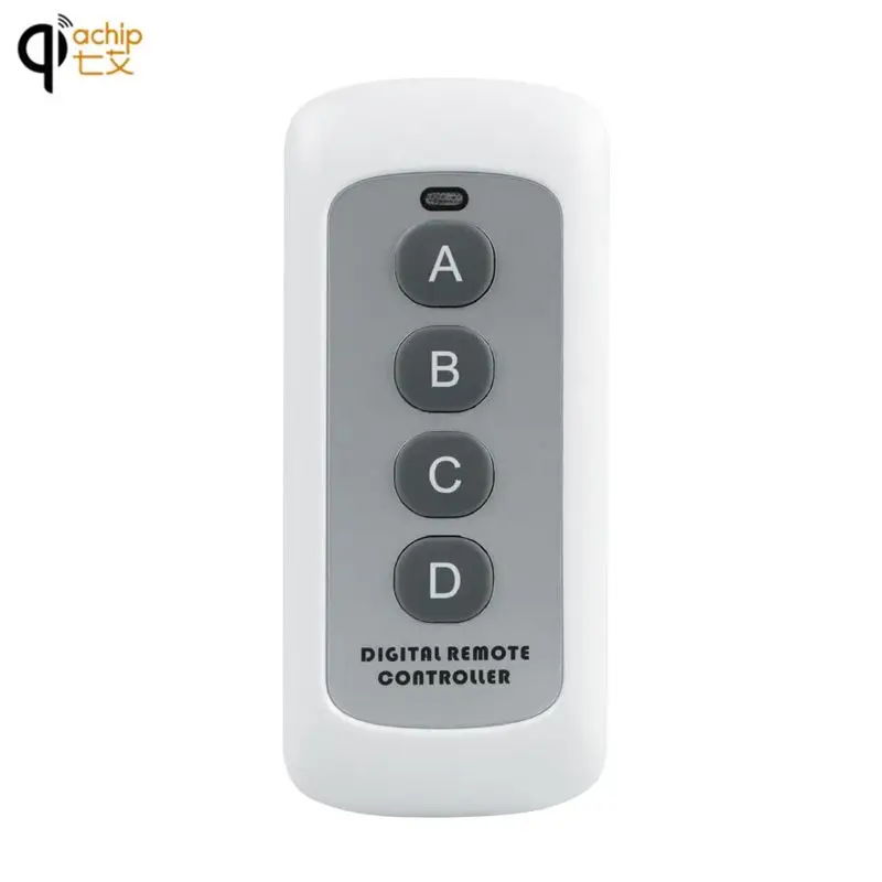 

433MHz RF Remote Control Switch 4-Channel Learning Code1527 Transmitter Wireless Key Fob Relay Transmitter Module Lamp Z30