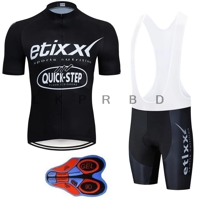

2019 QuickStep Cycling Jersey Set Summer Mountain Bike Clothing Pro Bicycle Cycling Jersey Sportswear Suit Maillot Ropa Ciclismo