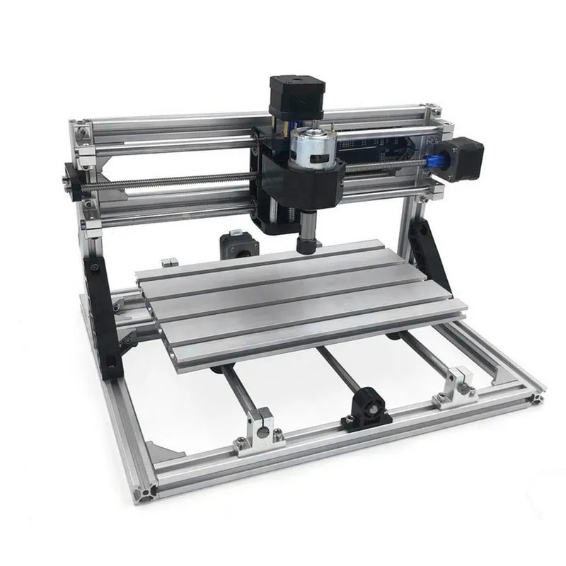 

DIY CNC Router Kits 3018 GRBL Control Wood Carving Milling Mini Milling Wood Engraving Machine Printer 30x18x4.5cm Working Area