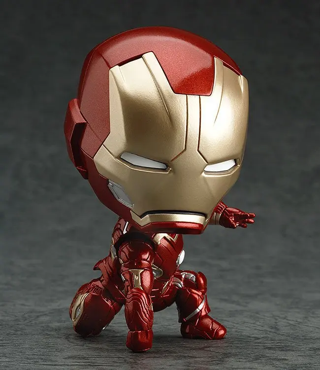 Аниме Marvel Nendoroid 545 Marvel Железный человек супер герой Железный человек Мстители 10 см фигурка игрушки