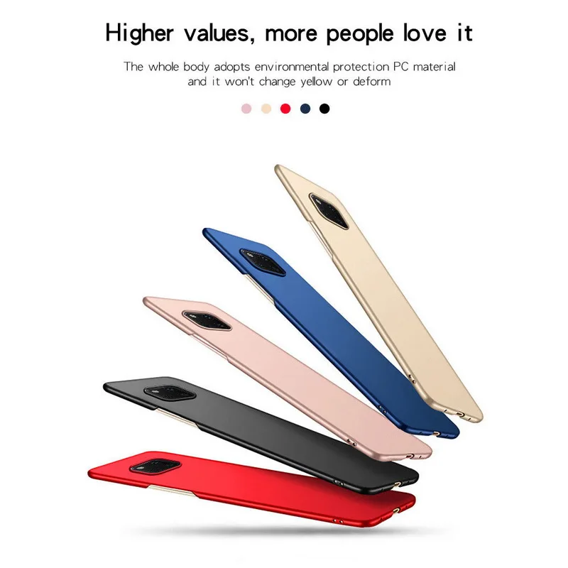 

Luxury Ultra Slim Case For Huawei Mate 20 Pro P20 Lite Hard PC Plastic Matte Back Cover For Huawei P20 NOVA 3 3i 3E Phone Cases
