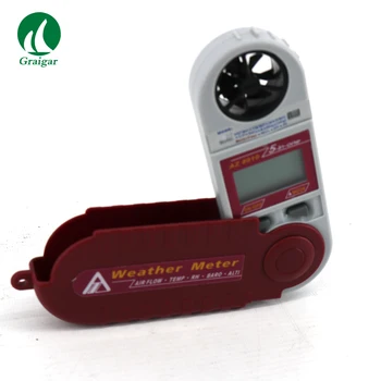 Best Anemometer Weather Instrument / Temperature And Humidity Meter / Atmospheric Pressure Tester / Detector Altitude AZ8910