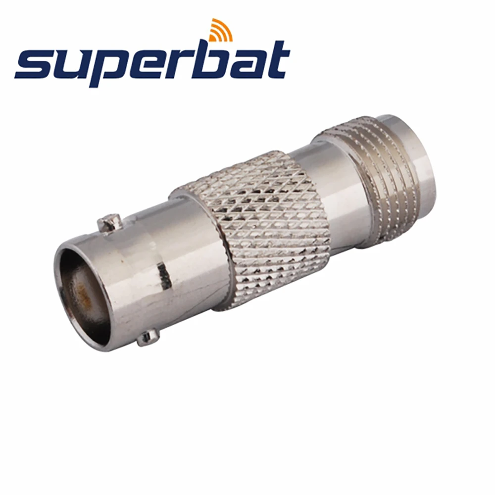 BNC to TNC Female Coax Straight RF Adapter for WIFI