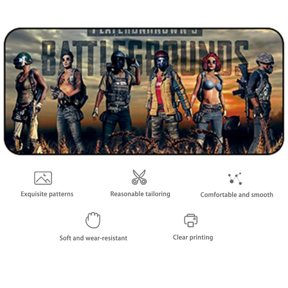 

Mouse Pad Extra Large Gaming Mousepad Anti-slip 4/3/2/1.5/5mm Gaming Mouse Mat with/without Locking Edge Four Size
