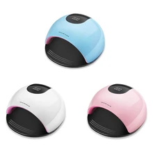 Новая 80 Вт УФ светодиодная лампа для сушки ногтей для ногтей отверждения всех гель-лаков сенсорная машина дизайн ногтей светодиодный сушилка Инструменты