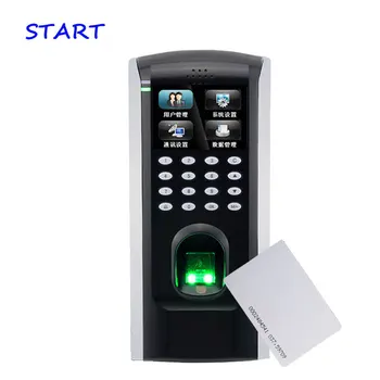 

ZK F7 TCP/IP Fingerprint Access Control 125Khz RFID Card and Fingerprint access controller Password Access Control System