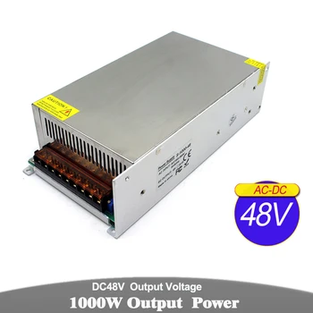 

1000W 20.8A 48V Switching Power Supply Transformer 110V 220V AC DC48V SMPS for LED Light CNC Router 3D Printer Stepper Motor