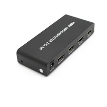 2x2 HDMI переключатель сплиттер 2 в 2 Выход HDMI конвертер адаптер с пультом дистанционного управления поддерживает HDMI 1,4 3D 1080p 4K x 2K