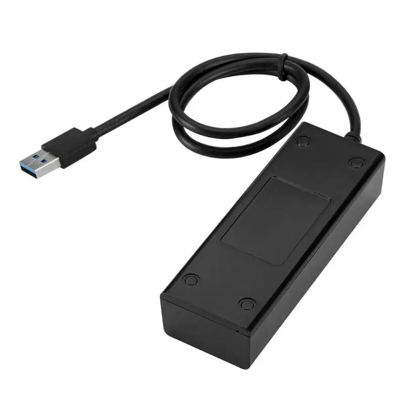 4 порта, USB 3,0, концентратор, супер скорость, 5 Гбит/с, конвертер, кабель, адаптер, разветвитель для ноутбука, ПК, ноутбука, высокое качество, 4 порта, USB 3,0, концентратор