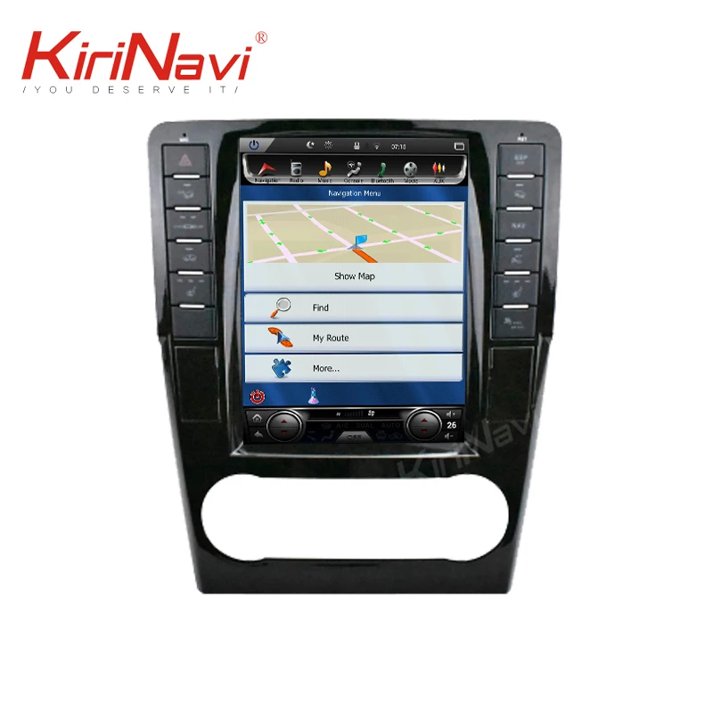 Top KiriNavi Car DVD Player 10.4"  Vertical Screen Android  For Mercedes benz GL350 GL400 GL450 ML300 ML350 ML500 2006-2011 2