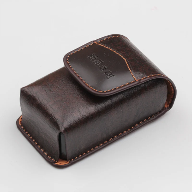 

2019 new fashion leather pattern rose folding glasses case