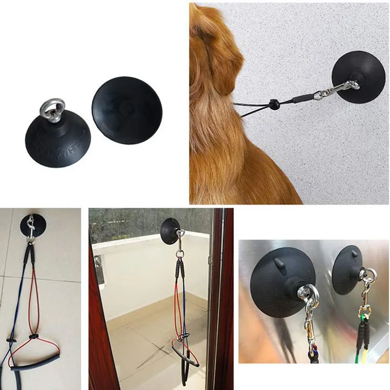 

Suction Cup Hook For Pet Dog & Cat BathtubPet Grooming Tool Steel Leash Accessories Dog Cat Bathtub, Shower & Bathing