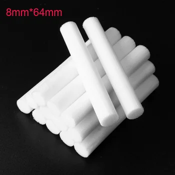 

5 Pieces 8mm*64mm Original Air Humidifiers Parts for Essential Diffuser Humidifier Filters Cotton Swab for Car Home