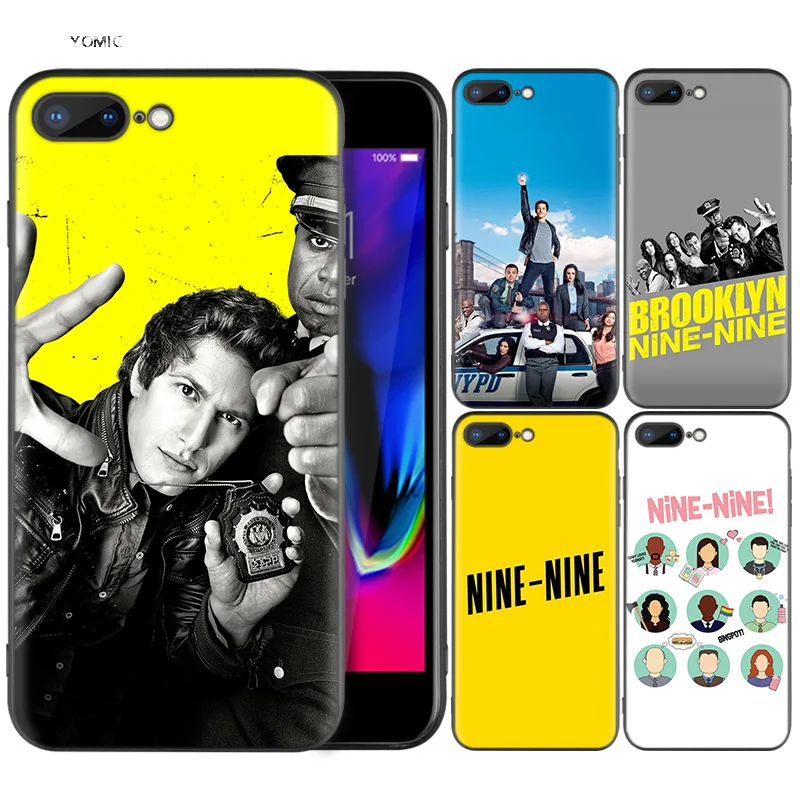 

Silicone Case Shell Coque for iPhone 7 8 6 6S Plus X XS MAX XR 5C 5 5S SE 7Plus 8Plus 7+ 8+ Brooklyn Nine Nine 99
