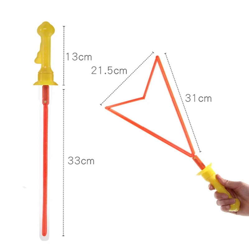 1 шт. большой пузырь меч в западном стиле форма палочки для пускания пузырей детская игрушка для мыльных пузырей уличная игрушка