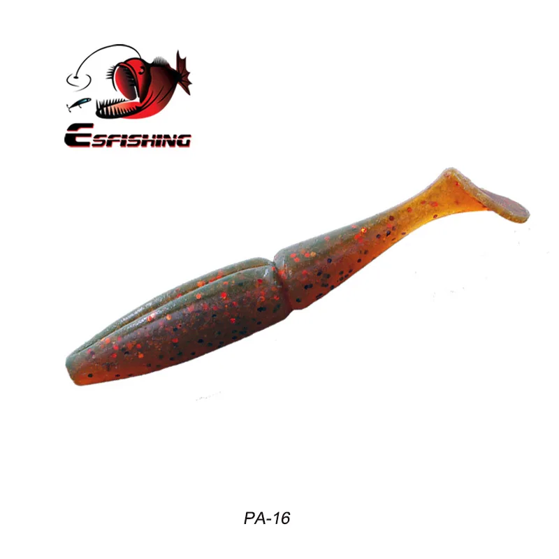 Esfishing Easy Shiner, 100 мм, 125 мм, 155 мм, 200 мм, рыболовные приманки, мягкие приманки, мягкие приманки, ПВА, Isca, Искусственные воблеры, Pesca Bass - Цвет: PA16