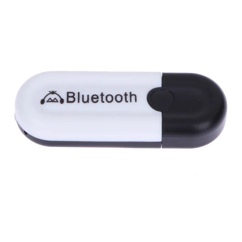 Пластиковый Bluetooth USB A2DP адаптер ключ Музыкальный Аудио приемник Беспроводная гарнитура стерео 3,5 мм разъем для авто AUX смартфон