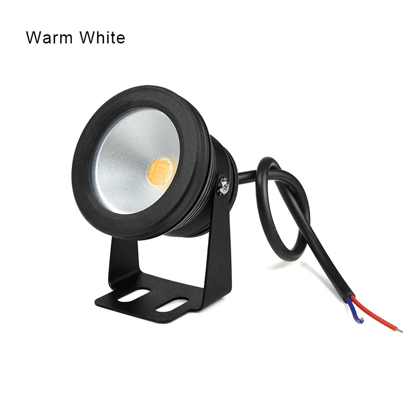 black warm white Супер проекционное расстояние RGB светодиодный светильник для аквариума светильник для водных растений водонепроницаемый светильник для аквариума Точечный светильник для аквариума светильник ing - Цвет: black warm white