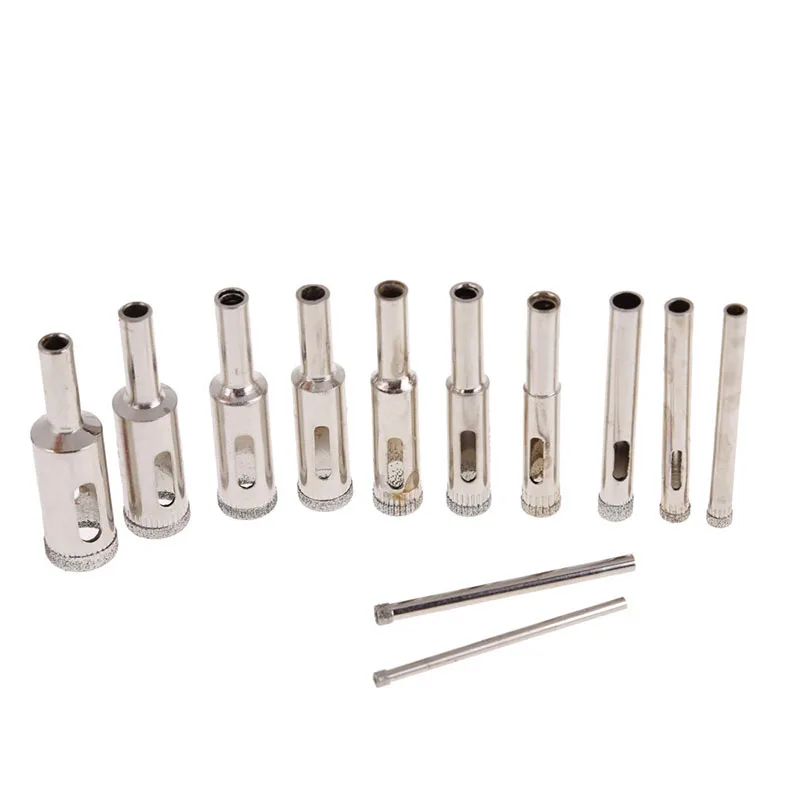 High Quality Glass Center Drilling Accessories 3mm 14mm Diamond Coated