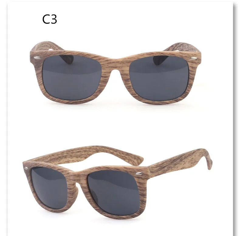 ASUOP2018 new retro wood grain ladies sunglasses fashion leopard men's glasses 100% UV400 reflective UV square driving goggles (12)
