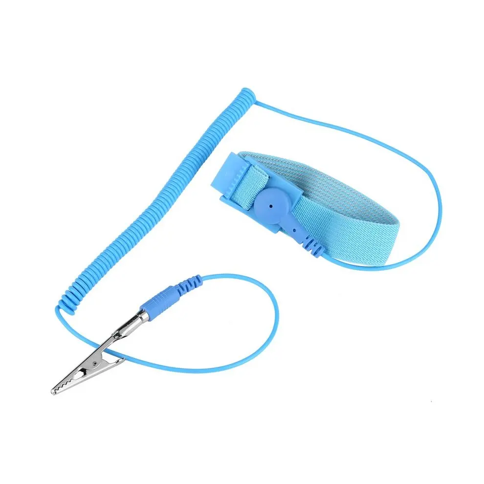 2PCS Brand Anti Static ESD Wrist Strap Discharge Band Grounding Prevent Static N