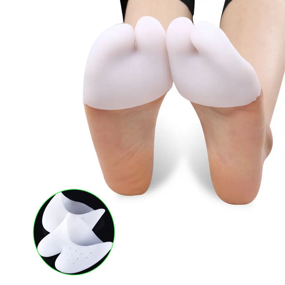 1 пара Ультра-мягкий силиконовый невидимый носок рукав ортопедический носок крышка рукав обезболивающий защитный коврик инструменты для ухода за ногами