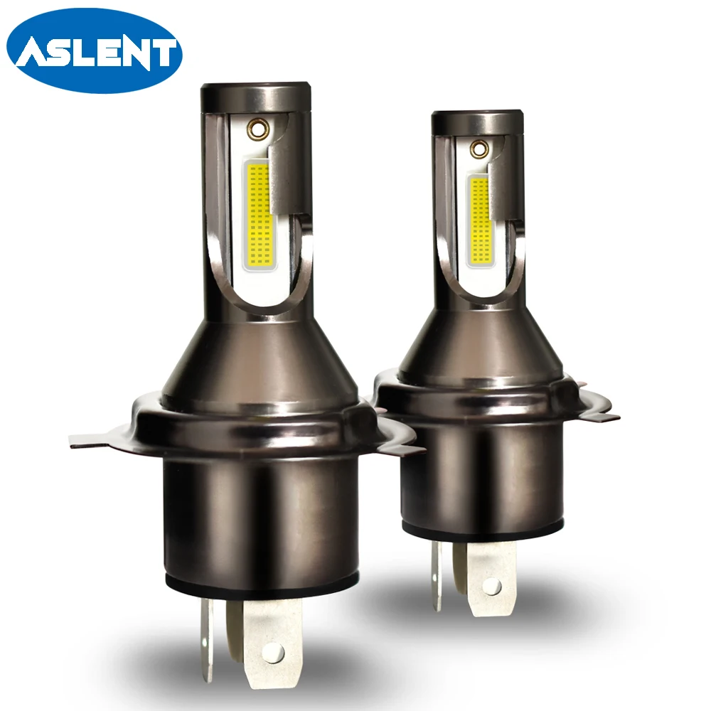 

Aslent Mini Size H4 Hi-Lo Beam H7 LED Bulbs Special Purpose Car Headlights Headlamp 30W/bulb 8000lm 6500K 12v 24V NO CANBUS LED