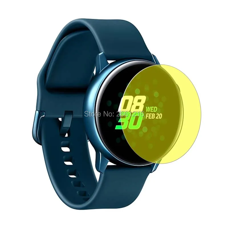 3 шт./партия для samsung Galaxy Watch Active R500 SmartWatch Мягкий ТПУ не полное покрытие пленка протектор экрана(не закаленное стекло