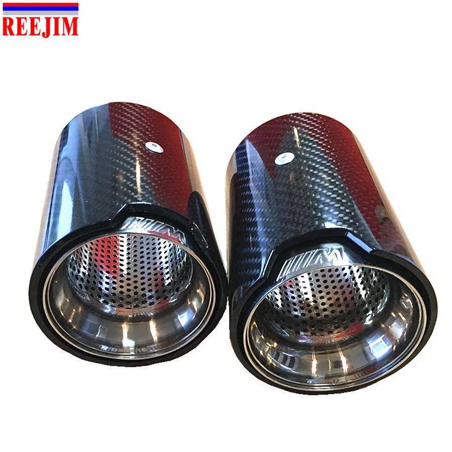 

1 PIECE NEW M Performance carbon Exhaust Tip for BMW M3 M4 M5 2012- car-styling Akrapovic car exhaust muffler nozzle tip