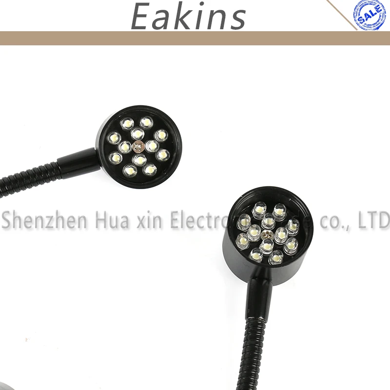  Side Light 24 LED Adjustable Ring Lamp illuminator 100V-240V 22mm or 25.5mm For Video Stereo Micros