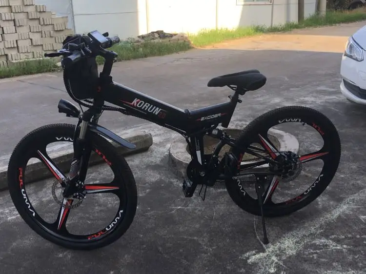Excellent 26 inch folding electric mountain bike 48V variable speed smart GPS APP ebike Double battery built-in lithium battery 40KM/H 33 Excellent 26 inch folding electric mountain bike 48V variable speed smart GPS APP ebike Double battery built-in lithium battery 40KM/H 33