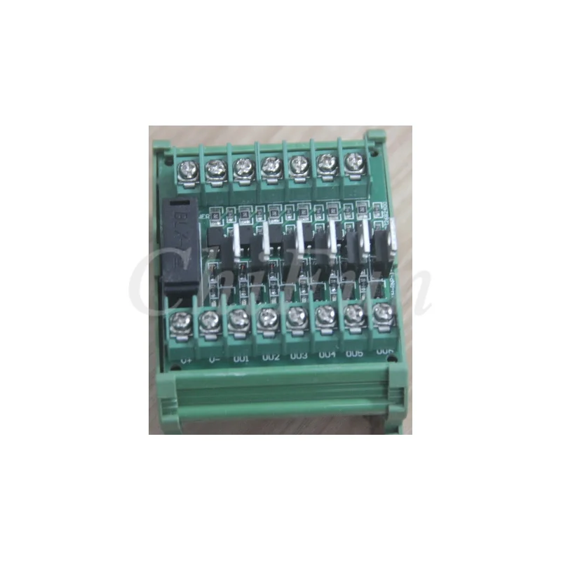 6 Way Plc Bordo Dell'Amplificatore Scheda Di Isolamento Pacchetto Npn Nella Pnp Fuori Di Modulo Fasce Telaio