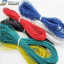 3135 22AWG силиконовый провод 22 AWG Силикагель провода Проводник для строительства 60/0. 08 22# высокая температура луженая медь кабель