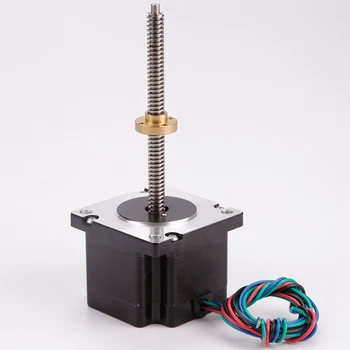 

2 Phase NEMA 24 Stepper Motor 1.8 Frame 60mm 1N.m (142oz-in) Body Length 44.5mm Stepper Motor
