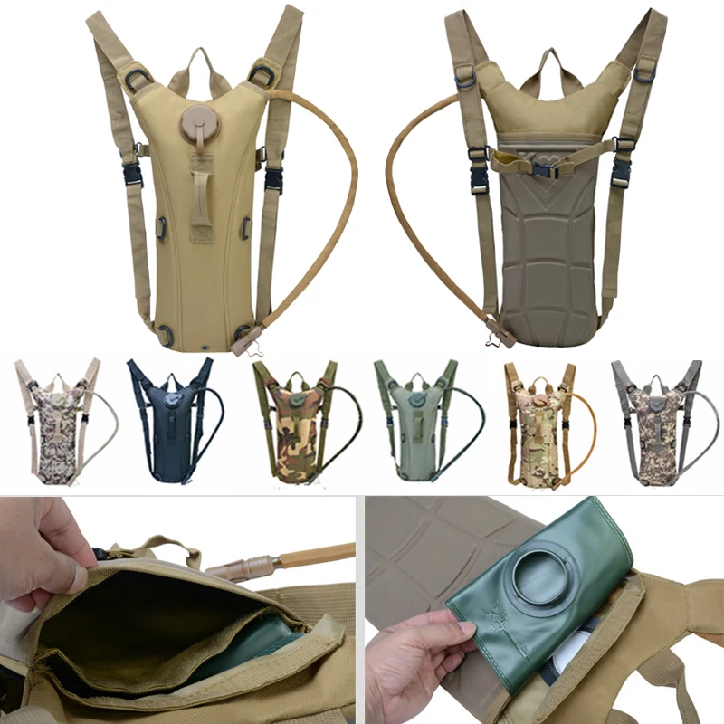 3L Bicycle Cycling Bag Tactical Hydration Water Bags Outdoor Military