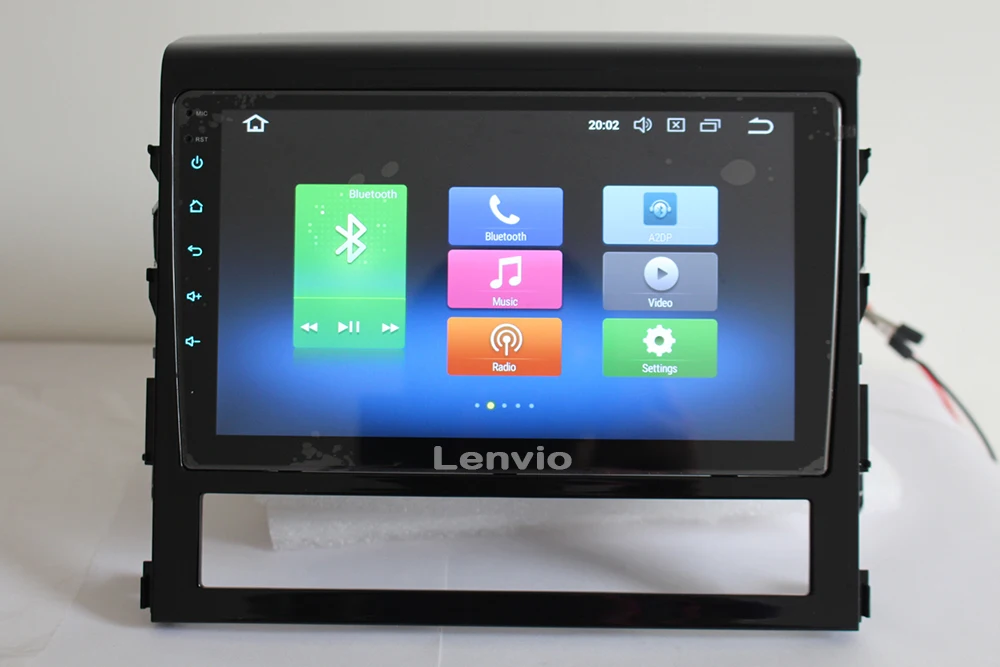 Top Lenvio 4GB RAM 32GB ROM Octa Core Android 8.0 Car DVD Radio GPS Navigation multimedia For Toyota Land Cruiser 200 2016 2017 2018 0