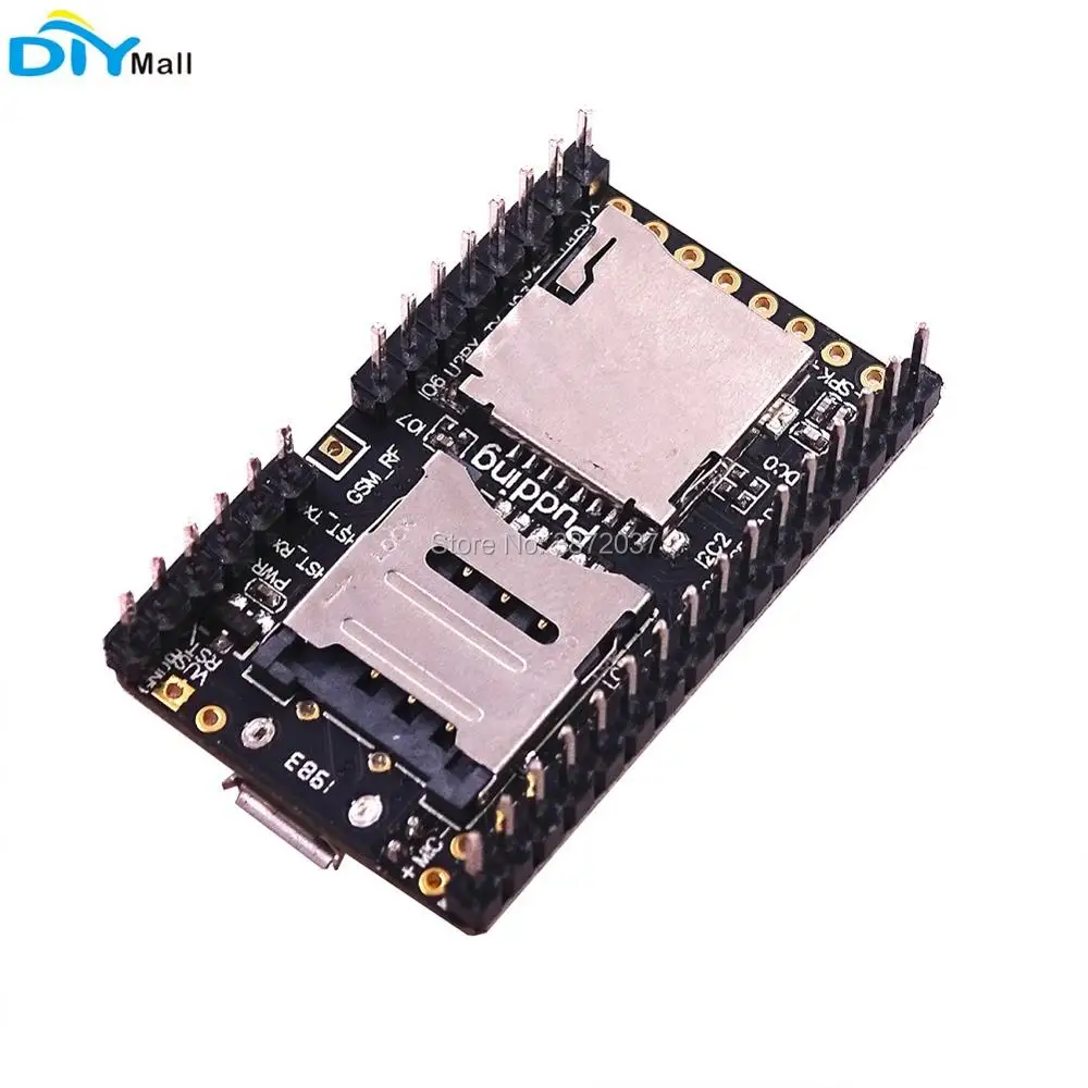 1/5 шт. A9G модуль GSM GPRS GPS BDS SMS Плата развития Голосовая Беспроводная передача данных
