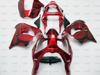 

for Kawasaki Zx9r 2000 - 2001 Body Kits for Kawasaki Zx9r 01 Bodywork Zx9r 2000 Red Black Abs Fairing