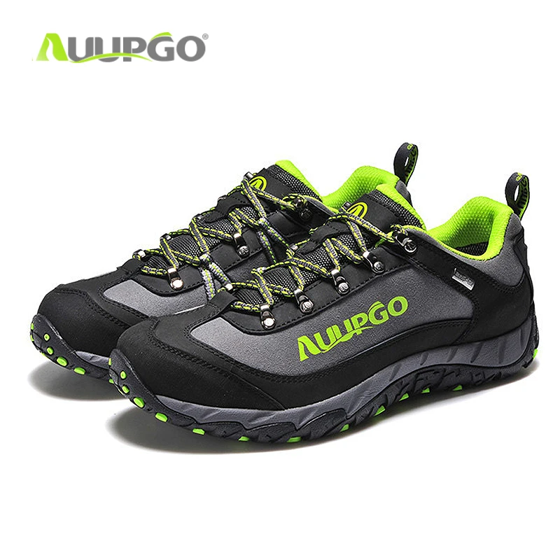 

Men Outdoor Shoes Waterproof Hiking Shoes Senderismo Breathable Climbing Mountain Boots Walking Sport Sapato Trekking Sapato