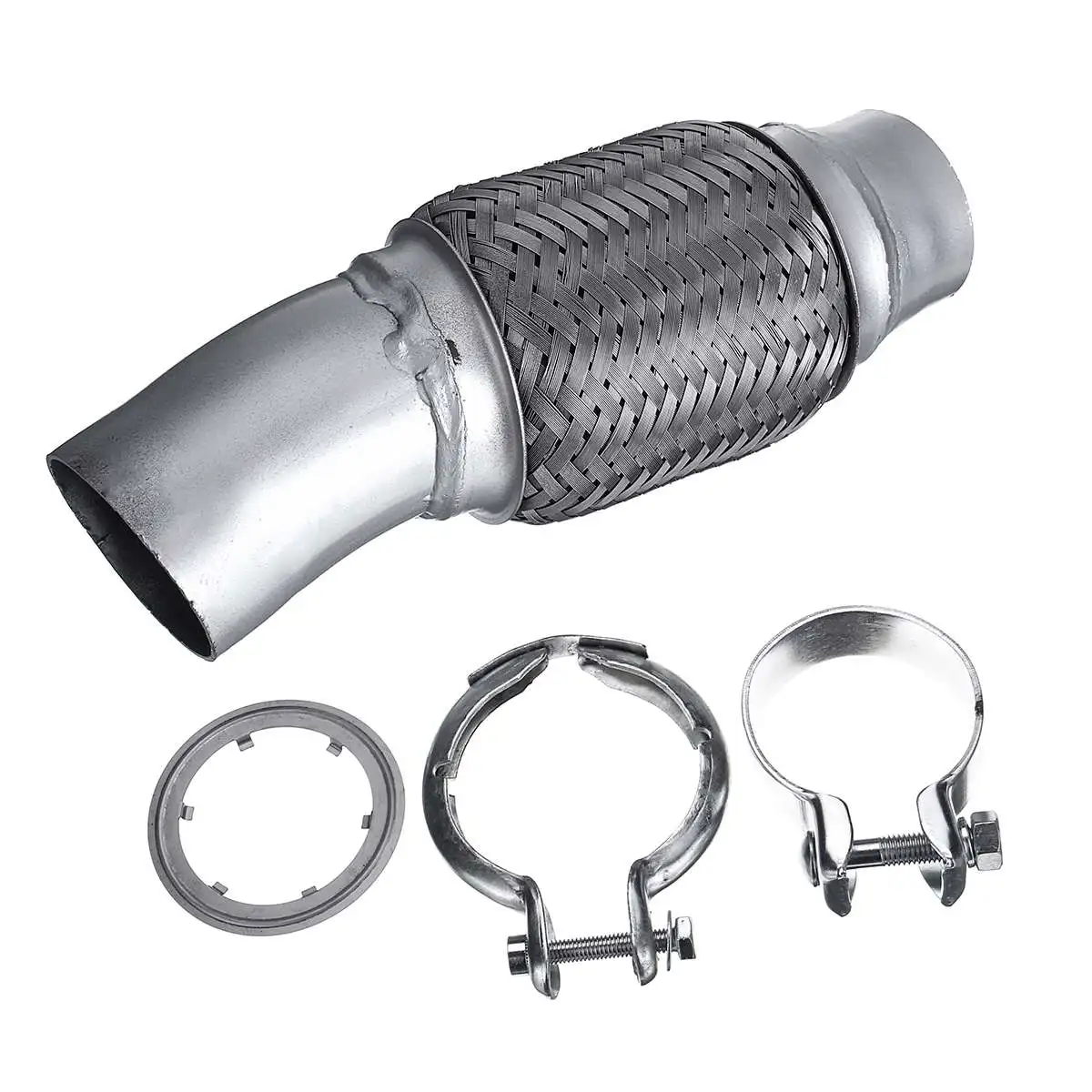 

A Set E90 E88 E91 Stainless Steel Car Exhaust Pipe Kits With Clamp For BMW N47 E81 E82 E87 E88 E90 E91 E93 18307812281