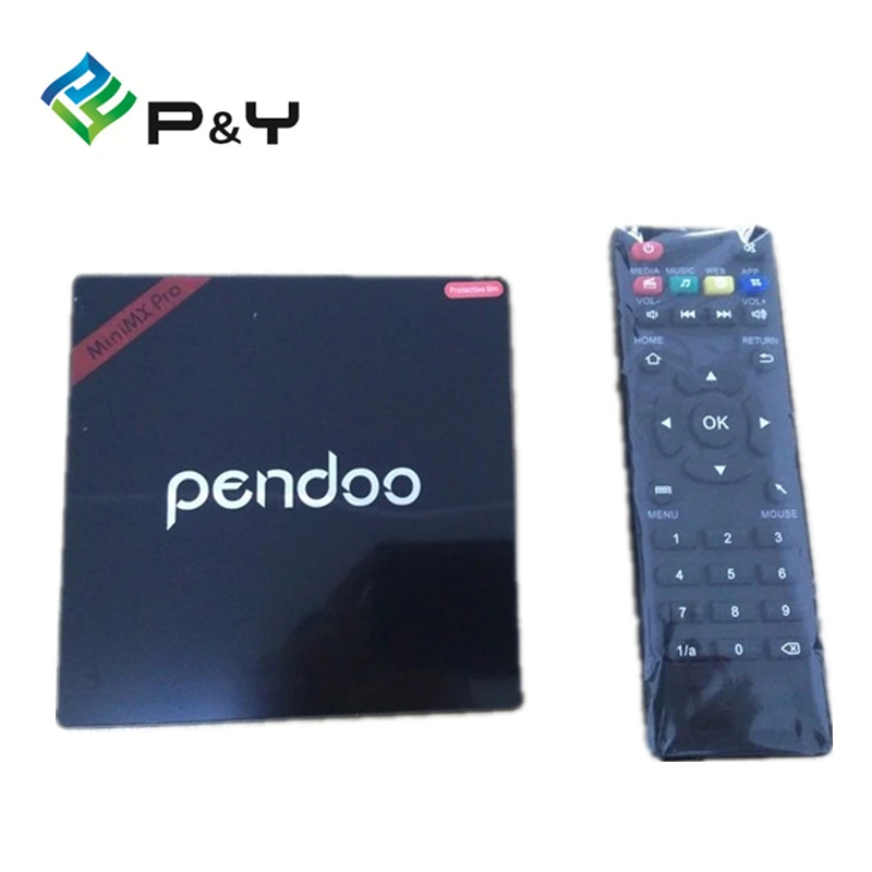 Mini Mx Pro 2g 16g 16 1 Media Player Pendoo mini mx wifi Amlogic S912 Octa