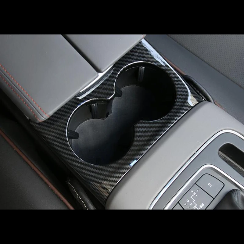 Для Citroen C5 Aircross 1 шт. ABS Хромированная Автомобильная крышка для стакана воды, аксессуары для стайлинга автомобилей