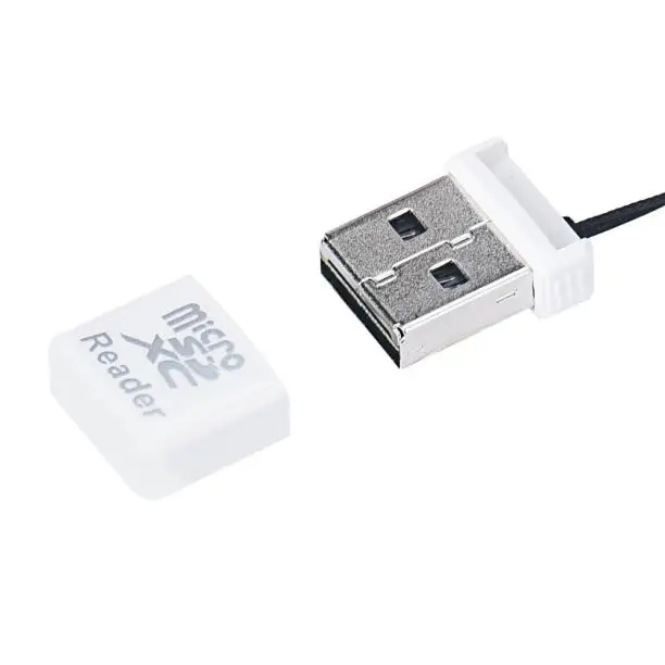 Мини Супер Скоростной USB 2,0 Micro SD/SDXC TF кардридер адаптер USB 2,0 быстрая передача Макс 64 ГБ TF карта Micro SD QIY25 D3S - Цвет: B