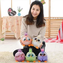 2017 New colored cute little bird doll plush toy gift for kids children s toys 18cm
