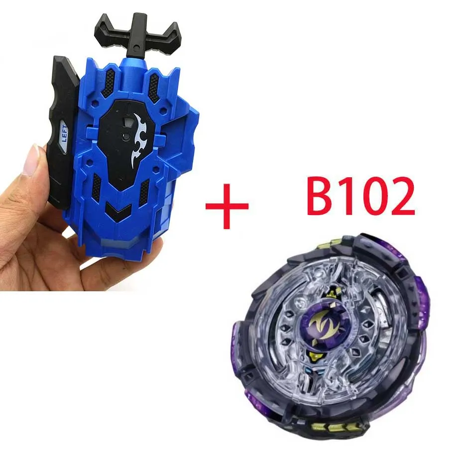 Спиннинг Bayblade BURST B-104 B-105 с средство для запуска Beyblade Bay blade металл пластик Fusion 4D Подарочные игрушки для детей