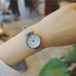Роскошные для женщин кварцевые наручные маленький циферблат нежный часы бизнес часы Баян коль Saati Relogio женские часы para mujer