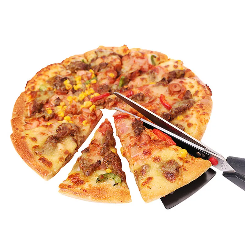 27.5CM Pizza Scissor Pancake Cutter Spatula Slicer Pastry Kitchen Pie Serve Slice Tool Shear Restaurant Baking Tool Pizza cutter