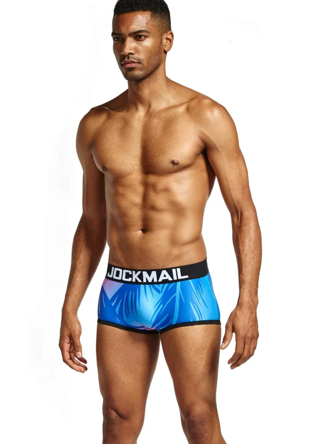 JOCKMAIL модные, пикантные для мужчин нижнее бельё для девочек прекрасный мультфильм печати мужские семейные трусы удобные трусы дышащие гей