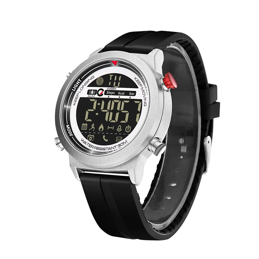 

2018 Men Women Bluetooth Smart Watch Calorie Pedometer For Apple IOS Android 30M Waterproof Digital Mens SmartWatch reloj